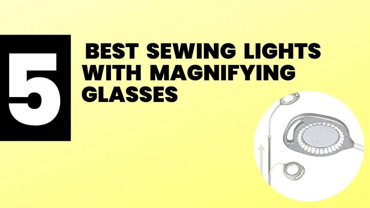 Sewing Lights with Magnifying Glasses
